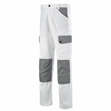 Cepovett - Pantalon blanc gris pour peintre CRAFT PAINT