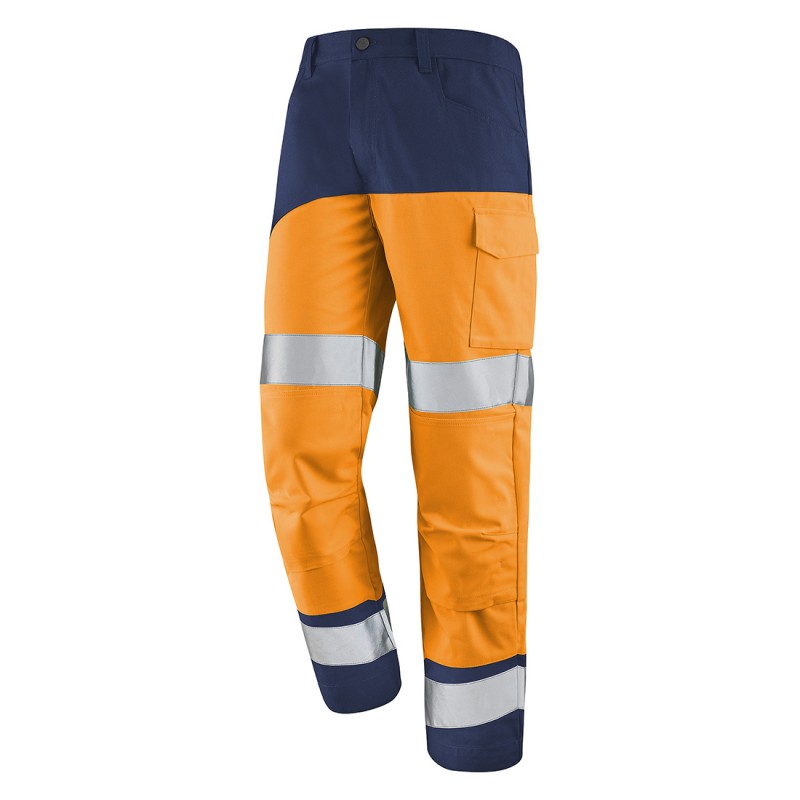 Cepovett - Pantalon poches genoux Fluo Safe XP - 9B87