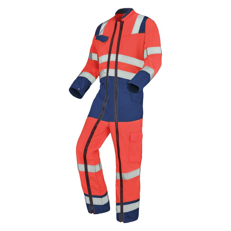 Cepovett - Combinaison avec 2 Zip Fluo Safe XP - 9J86