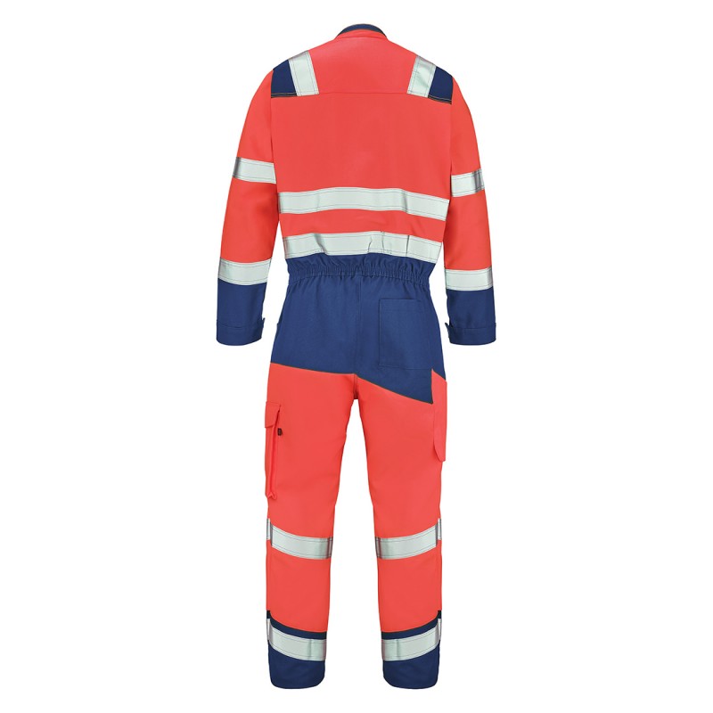 Cepovett - Combinaison avec 2 Zip Fluo Safe XP - 9J86