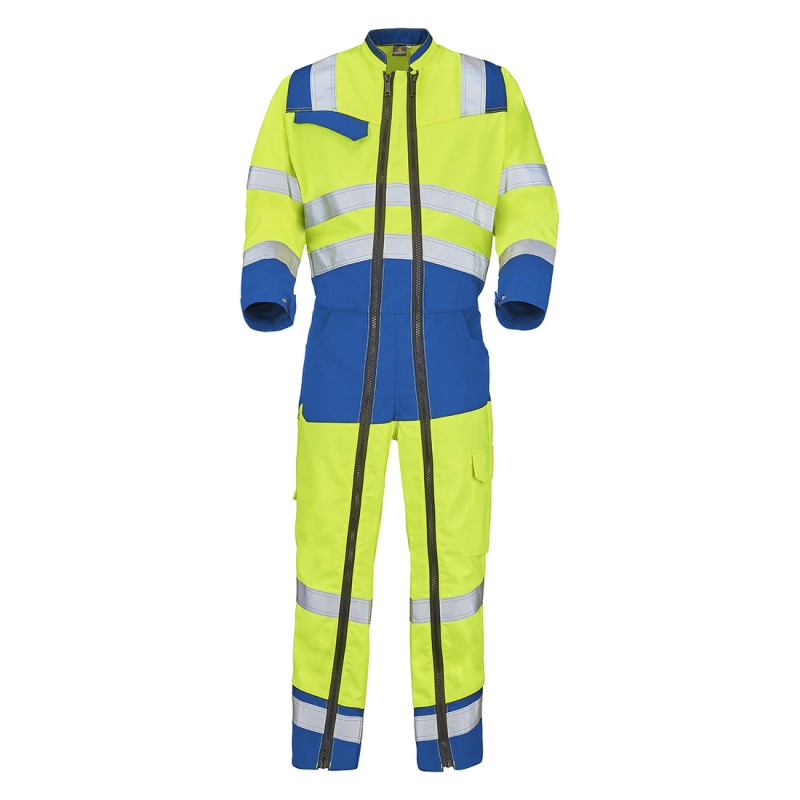 Cepovett - Combinaison avec 2 Zip Fluo Safe XP - 9J86
