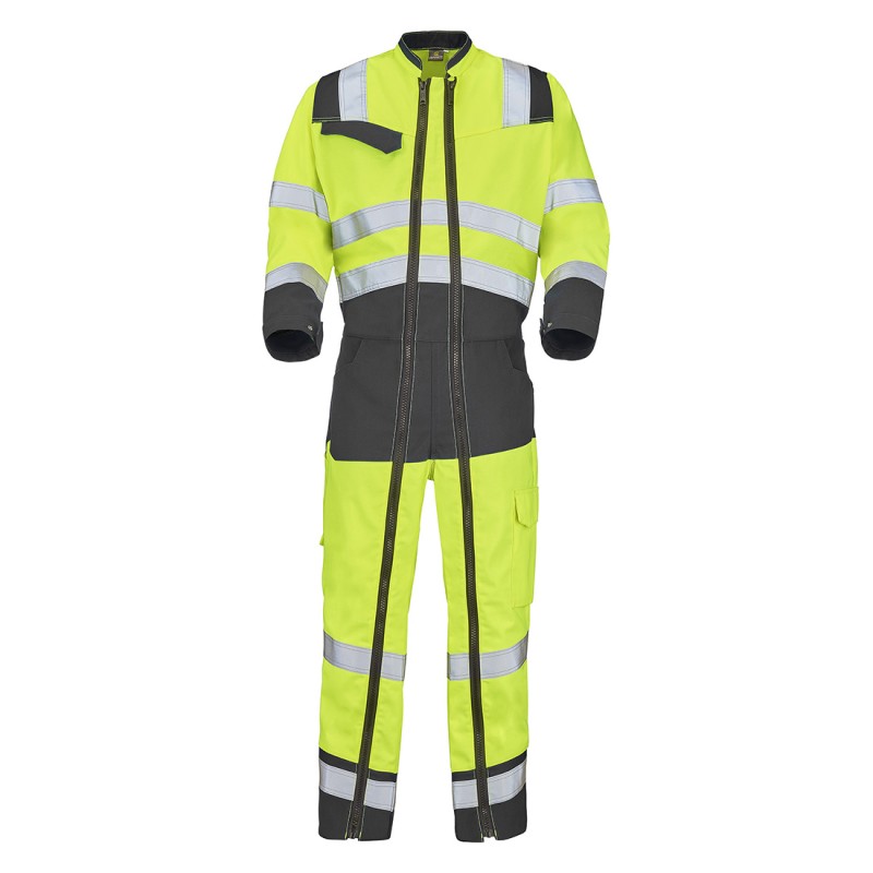 Cepovett - Combinaison avec 2 Zip Fluo Safe XP - 9J86