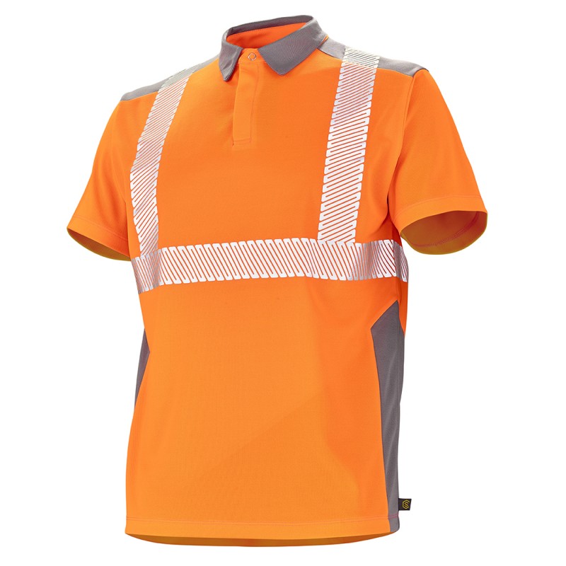 Cepovett - Polo manches courtes Fluo Safe - 9O80