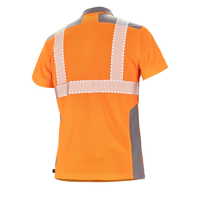 Cepovett - Polo manches courtes Fluo Safe - 9O80