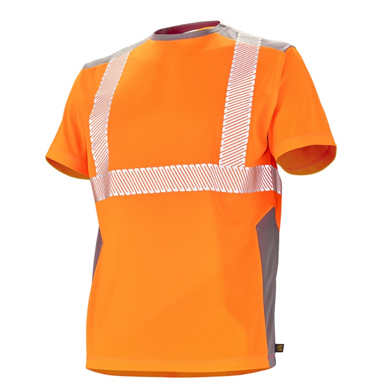 Cepovett - Tee-Shirt manches courtes Fluo Safe - 9T80