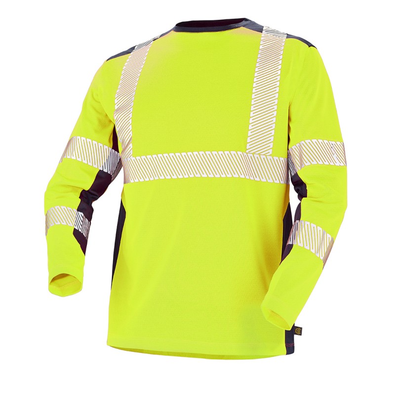 Cepovett - Tee-Shirt manches longues Fluo Safe - 9T81