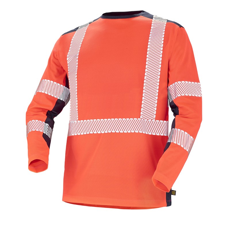 Cepovett - Tee-Shirt manches longues Fluo Safe - 9T81