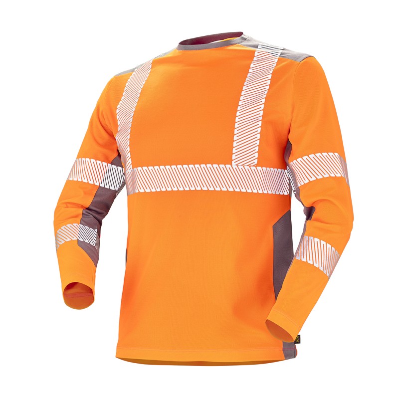 Cepovett - Tee-Shirt manches longues Fluo Safe - 9T81