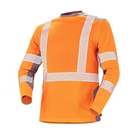 Cepovett - Tee-Shirt manches longues Fluo Safe - 9T81