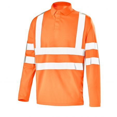 Cepovett - Polo manches longues Fluo Base 2 - T283
