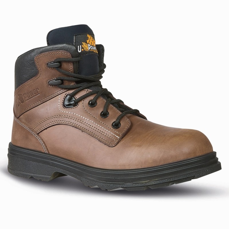 U-Power - Chaussure de sécurité haute anti perforation TRIBAL - Environnements humides et froids - S3 SRC
