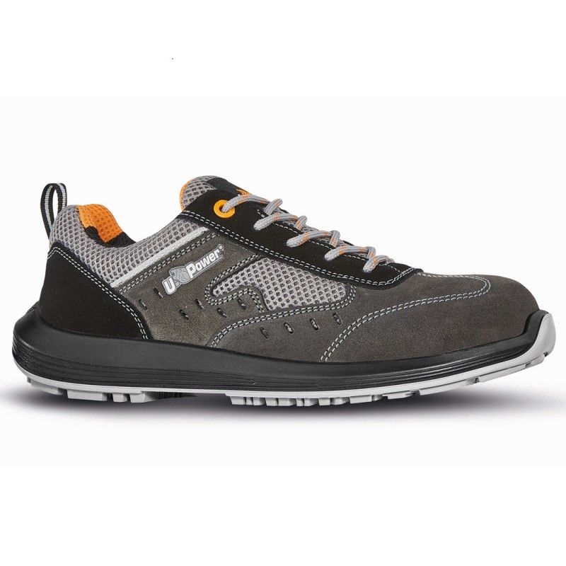 U-Power - Chaussure de sécurité basse sans métal BREZZA - Environnements secs et chauds - S1P SRC