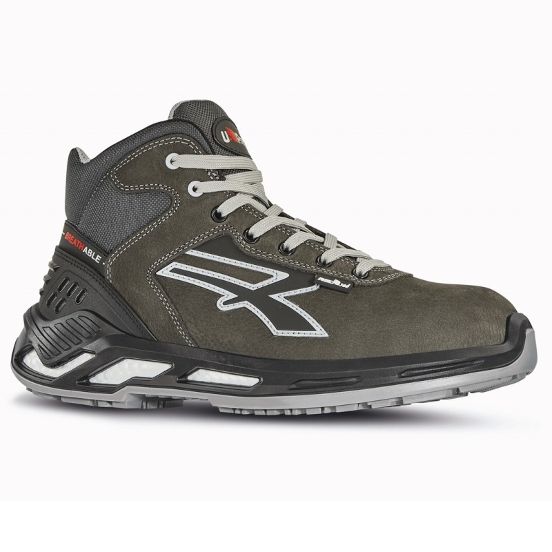 U-Power - Basket de sécurité haute hydrofuge avec renfort anti-shock STRIKE - Environnements humides - ESD S3 CI SRC