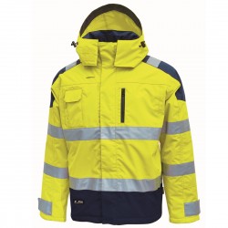 U-Power - Parka imperméable HV DEFENDER - HL161