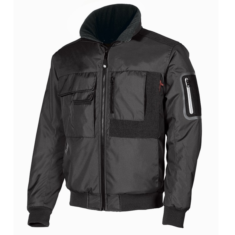 U-Power - Blouson Bomber noir MATE