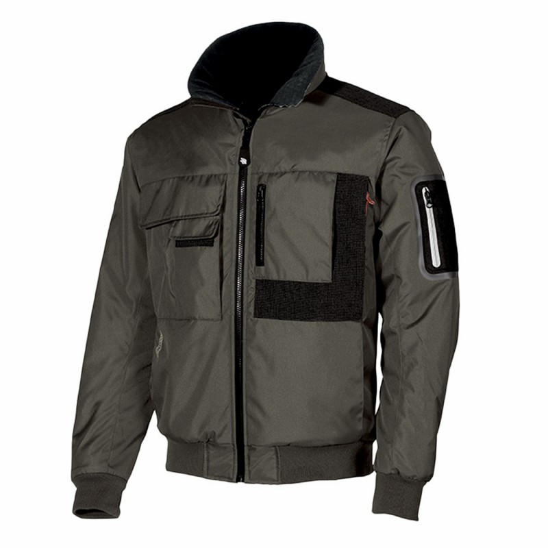U-Power - Blouson Bomber gris graphite MATE