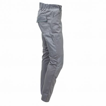 U-Power - Pantalon de travail gris clair Stretch et Slim MEEK