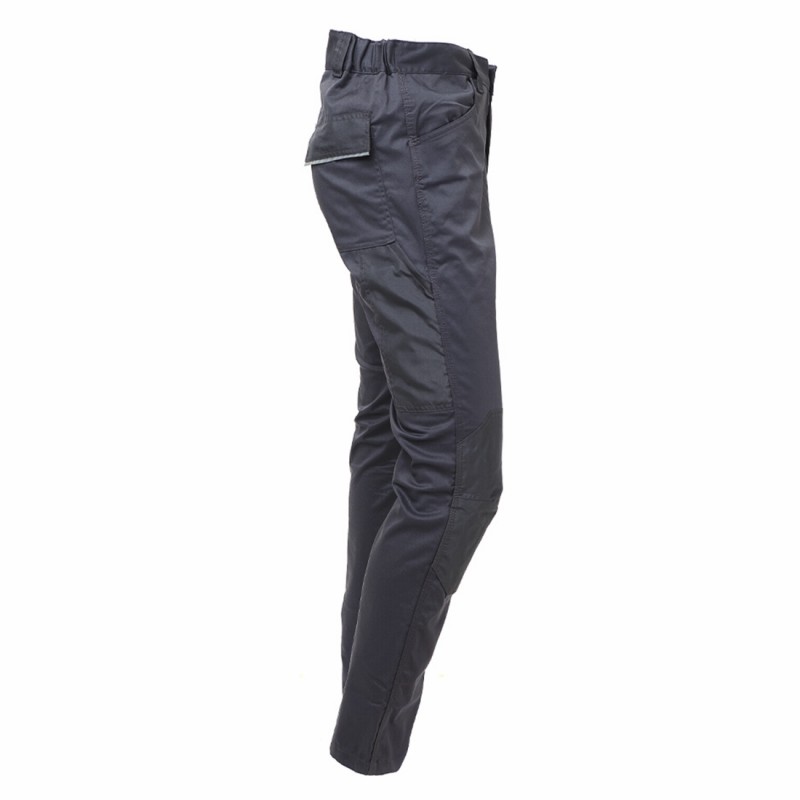 U-Power - Pantalon de travail gris fer Stretch et Slim MEEK