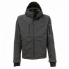 U-Power - Veste Softshell gri foncé Stretch METROPOLIS