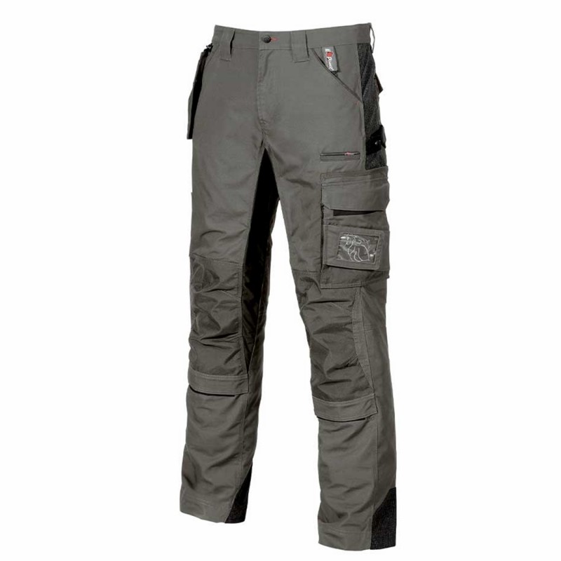 U-Power - Pantalon de travail gris clair RACE