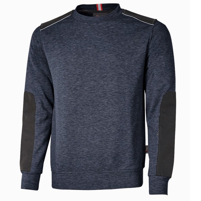 U-Power - Sweat-shirt col rond brossé DIKE - EY170