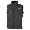 U-Power - Gilet en tissu gris SATURN