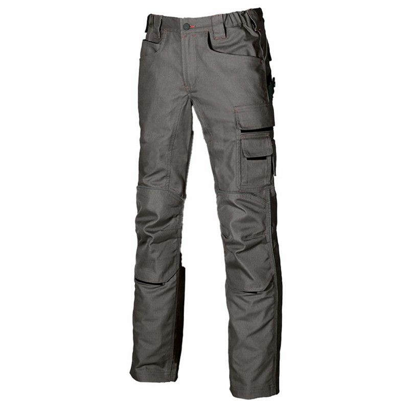 U-Power - Pantalon de travail gris clair FREE