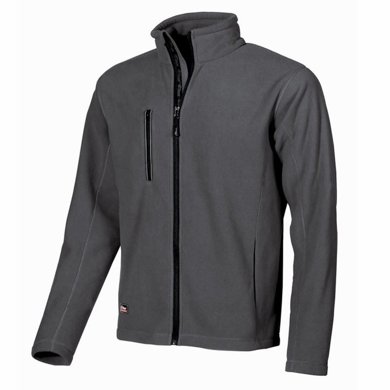 U-Power - Veste polaire gris zippée WARM