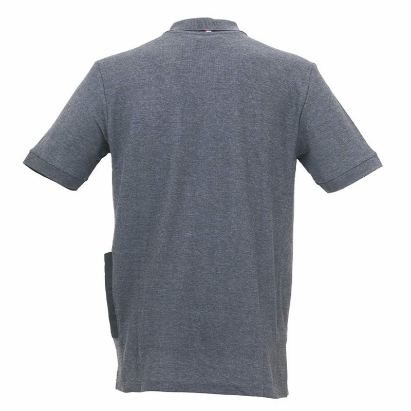 U-Power - Polo manches courtes Slim gris foncé GAP