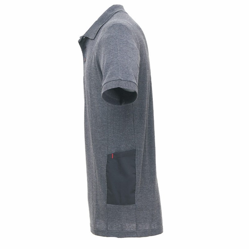 U-Power - Polo manches courtes Slim gris foncé GAP