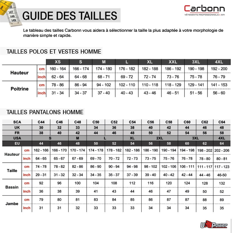 U-Power - Pantalon de travail SMILE - HY015
