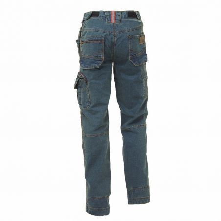 U-Power - Pantalon jeans de travail bleu Stretch TRAFFIC