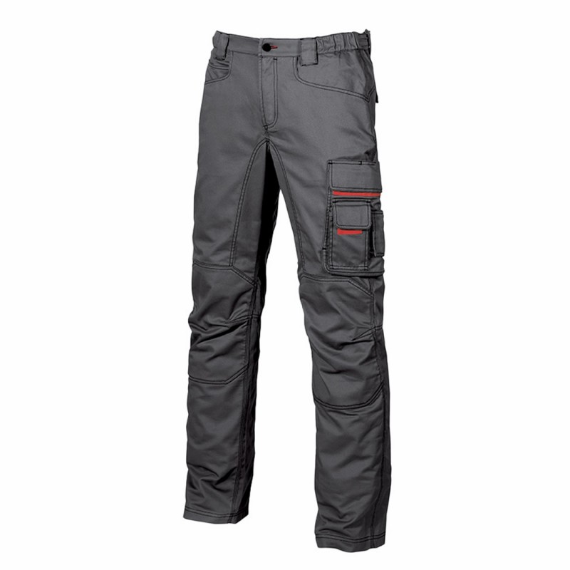 U-Power - Pantalon de travail gris clair GRIN