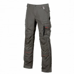 U-Power - Pantalon de travail gris clair DRIFT