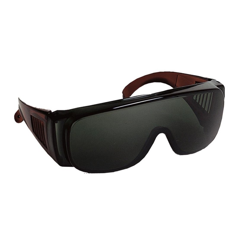 Coverguard - Lunettes de sécurité  teintées IR5 anti-rayures K avec monture polycarbonate VISILUX (Pack de 10)