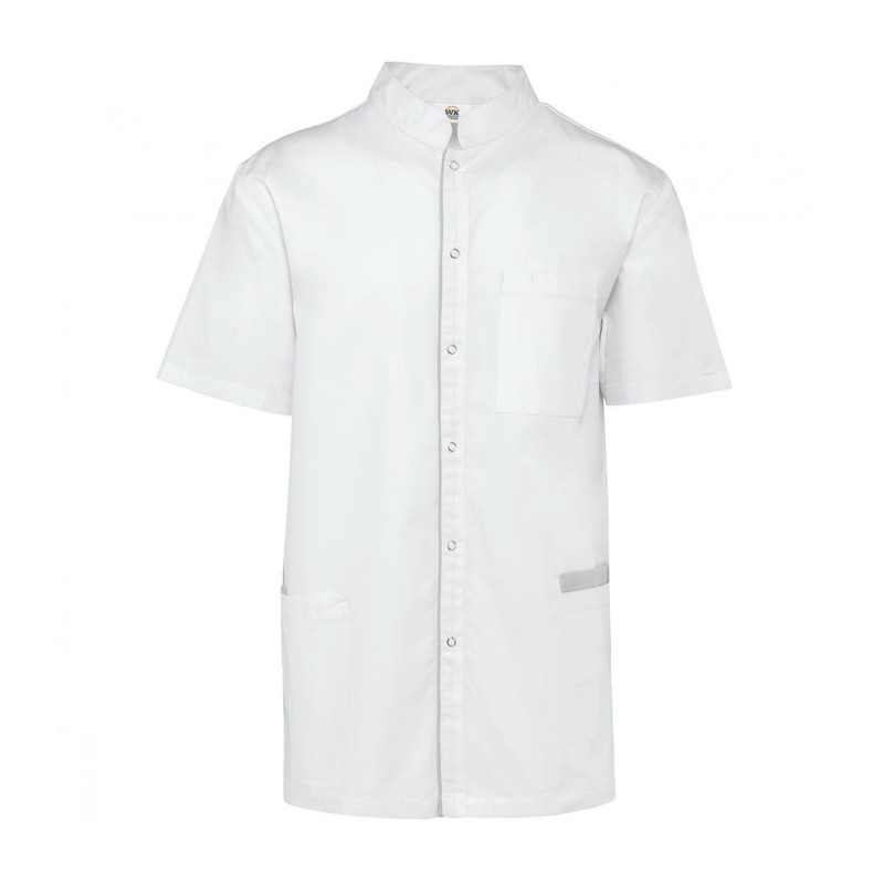 WK - Blouse médicale en polycoton avec boutons-pression