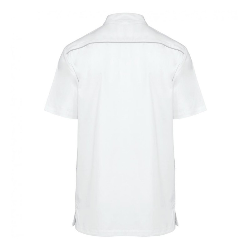 WK - Blouse médicale en polycoton avec boutons-pression