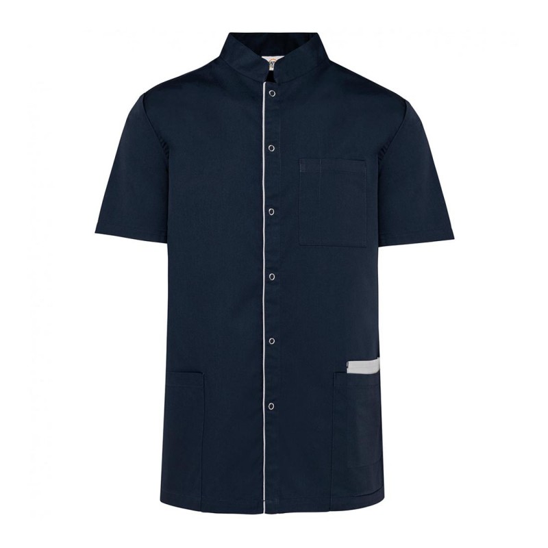 WK - Blouse médicale en polycoton avec boutons-pression