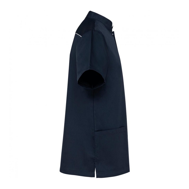 WK - Blouse médicale en polycoton avec boutons-pression