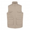 WK - Gilet de travail médical en polycoton rembourré multipoches mixte