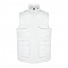 WK - Gilet de travail médical en polycoton rembourré multipoches mixte