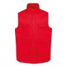WK - Gilet de travail médical en polycoton rembourré multipoches mixte