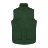 WK - Gilet de travail médical en polycoton rembourré multipoches mixte