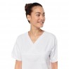 WK - Tunique médicale en coton manches courtes mixte