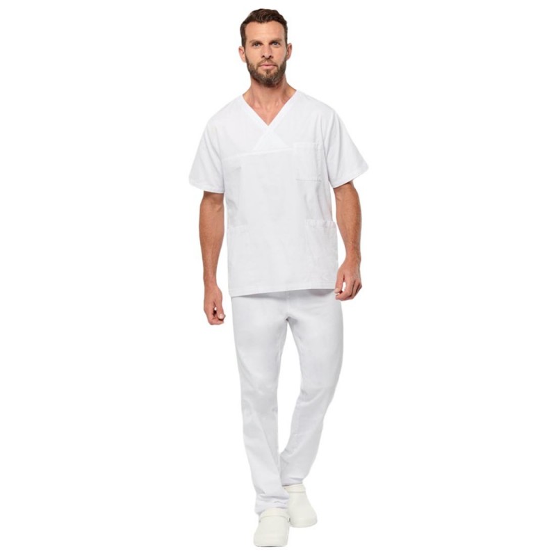 WK - Pantalon médical en coton mixte