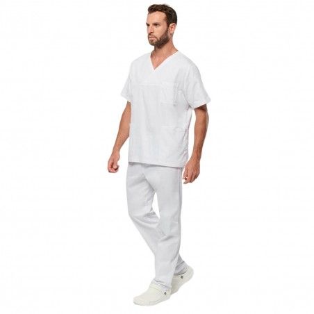 WK - Pantalon médical en coton mixte
