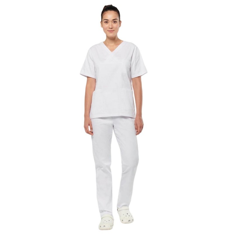 WK - Pantalon médical en coton mixte