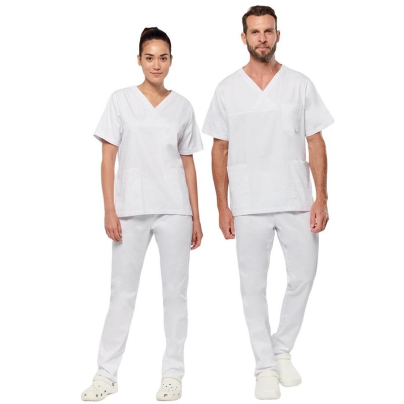 WK - Pantalon médical en coton mixte