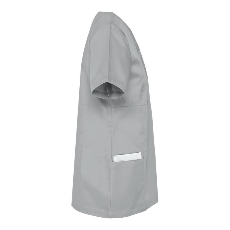 WK - Blouse médicale pour femmes en Polycoton avec boutons-pressions