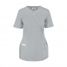 WK - Blouse médicale pour femmes en Polycoton avec boutons-pressions